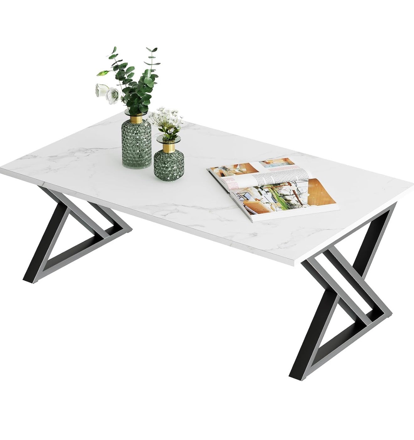 Modern Faux Marble coffee Table